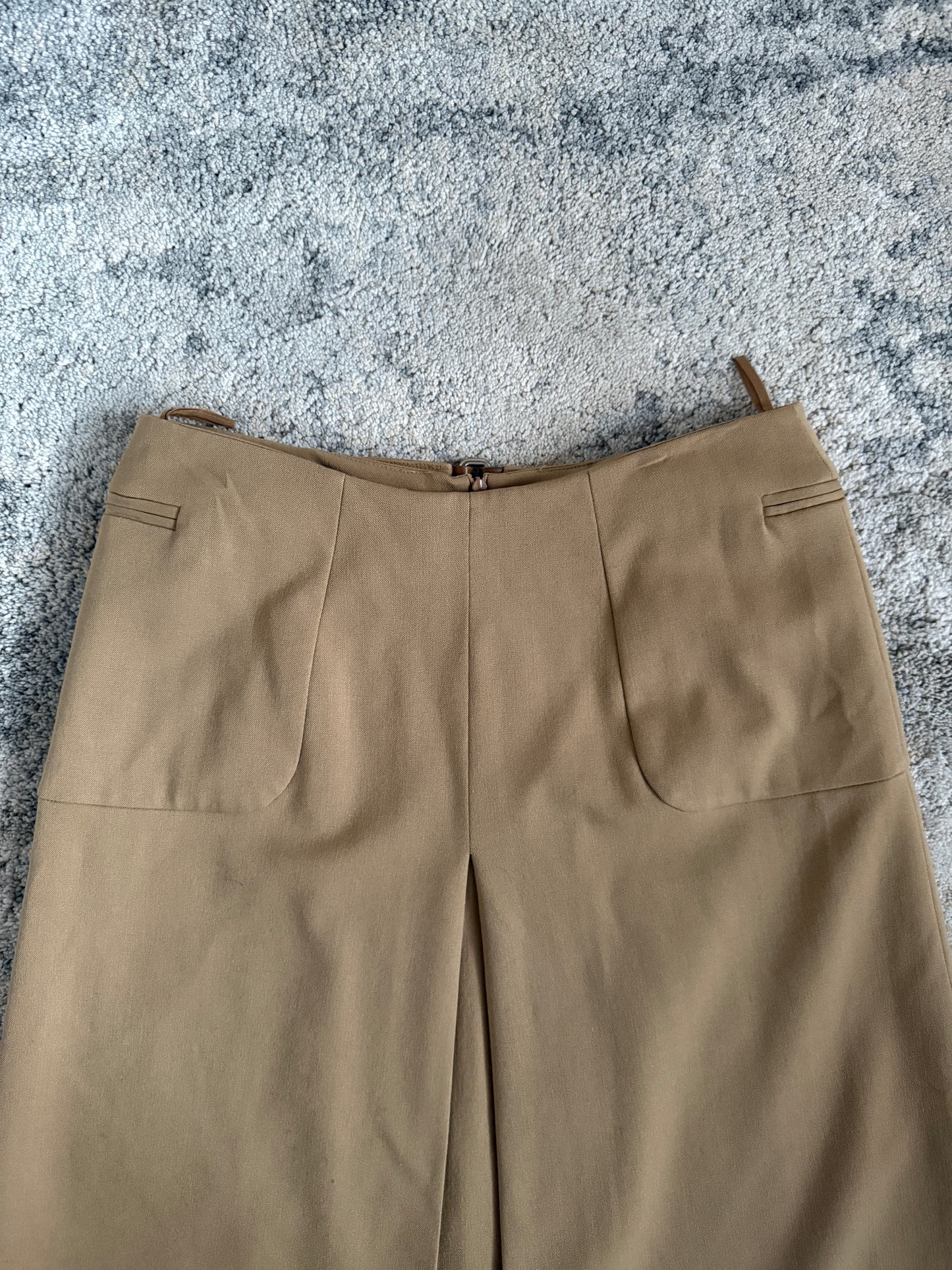 Prada FW1999 wool long skirt