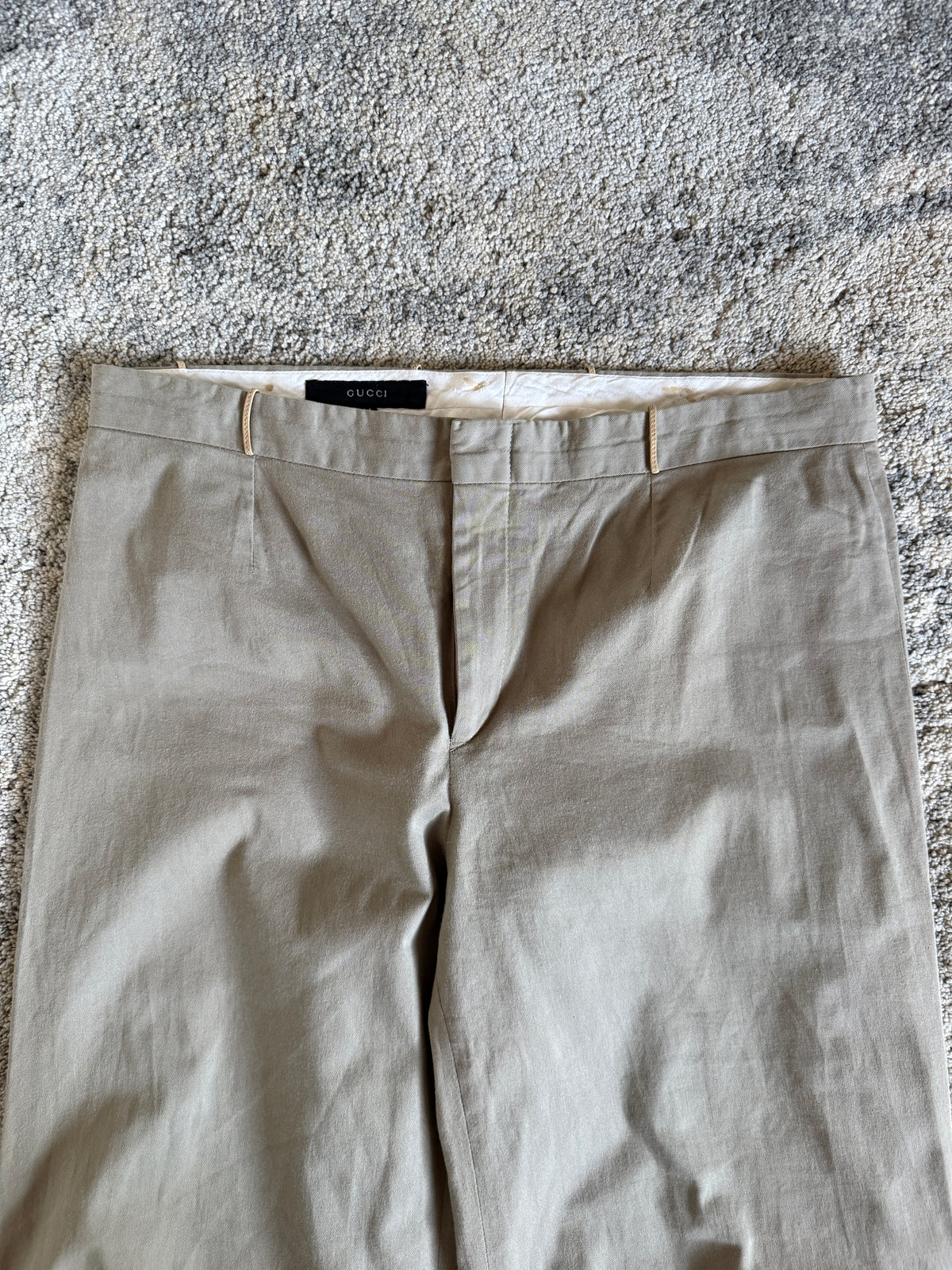 Gucci SS2000 cotton pants