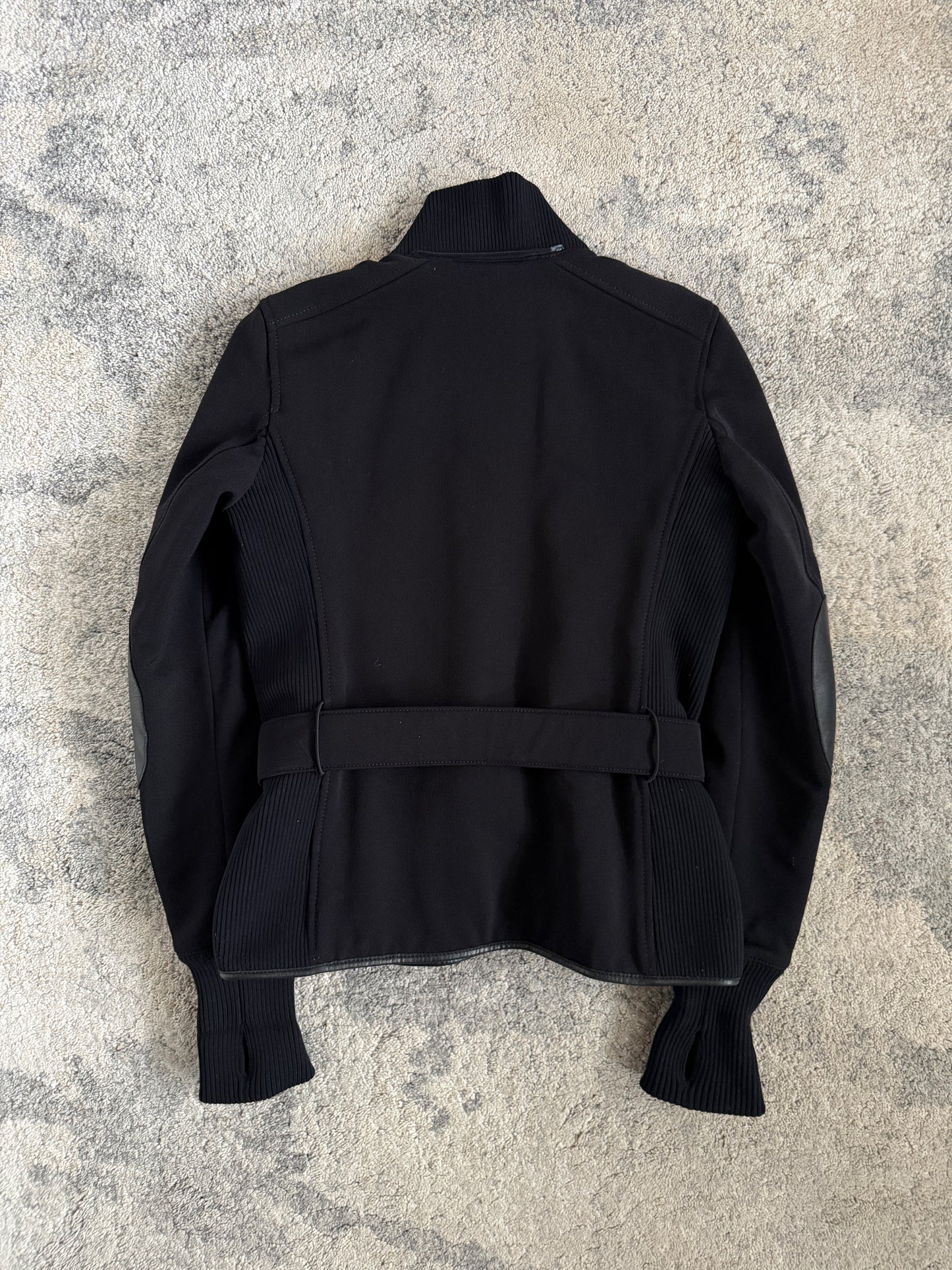 Prada FW2000 nylon with removable fur collar