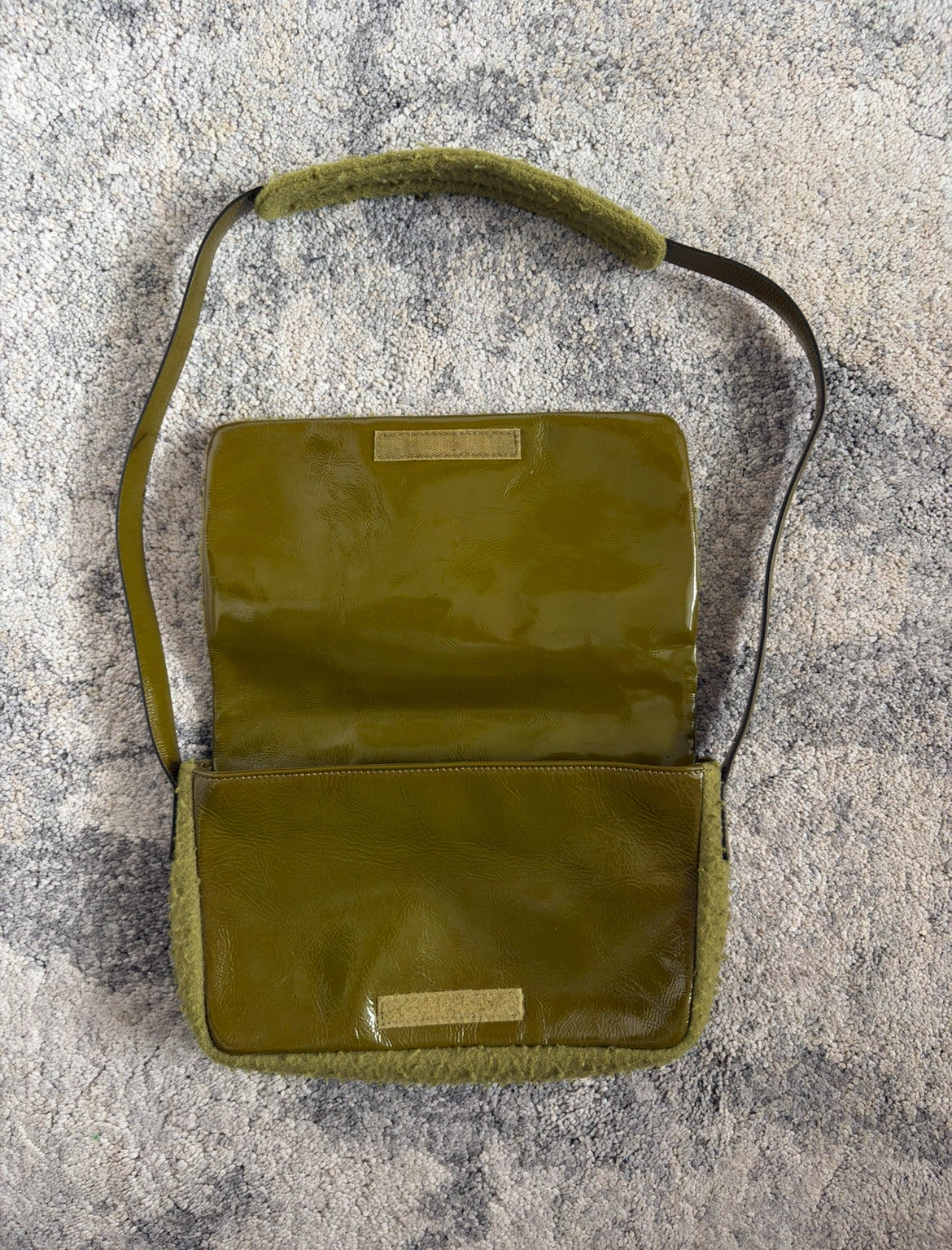 Miu Miu 1999 patent leather bag