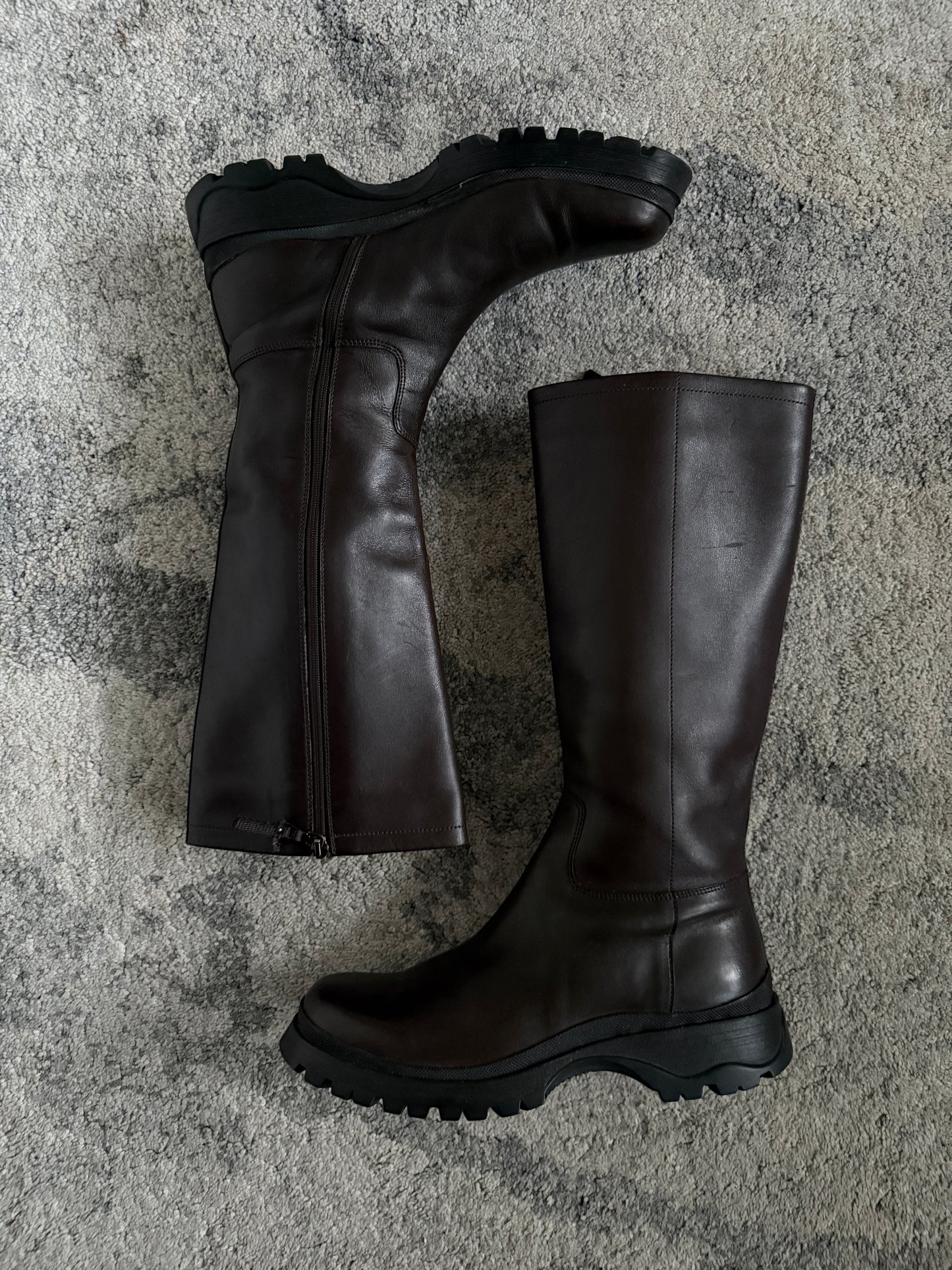 Prada FW2003 combats boots