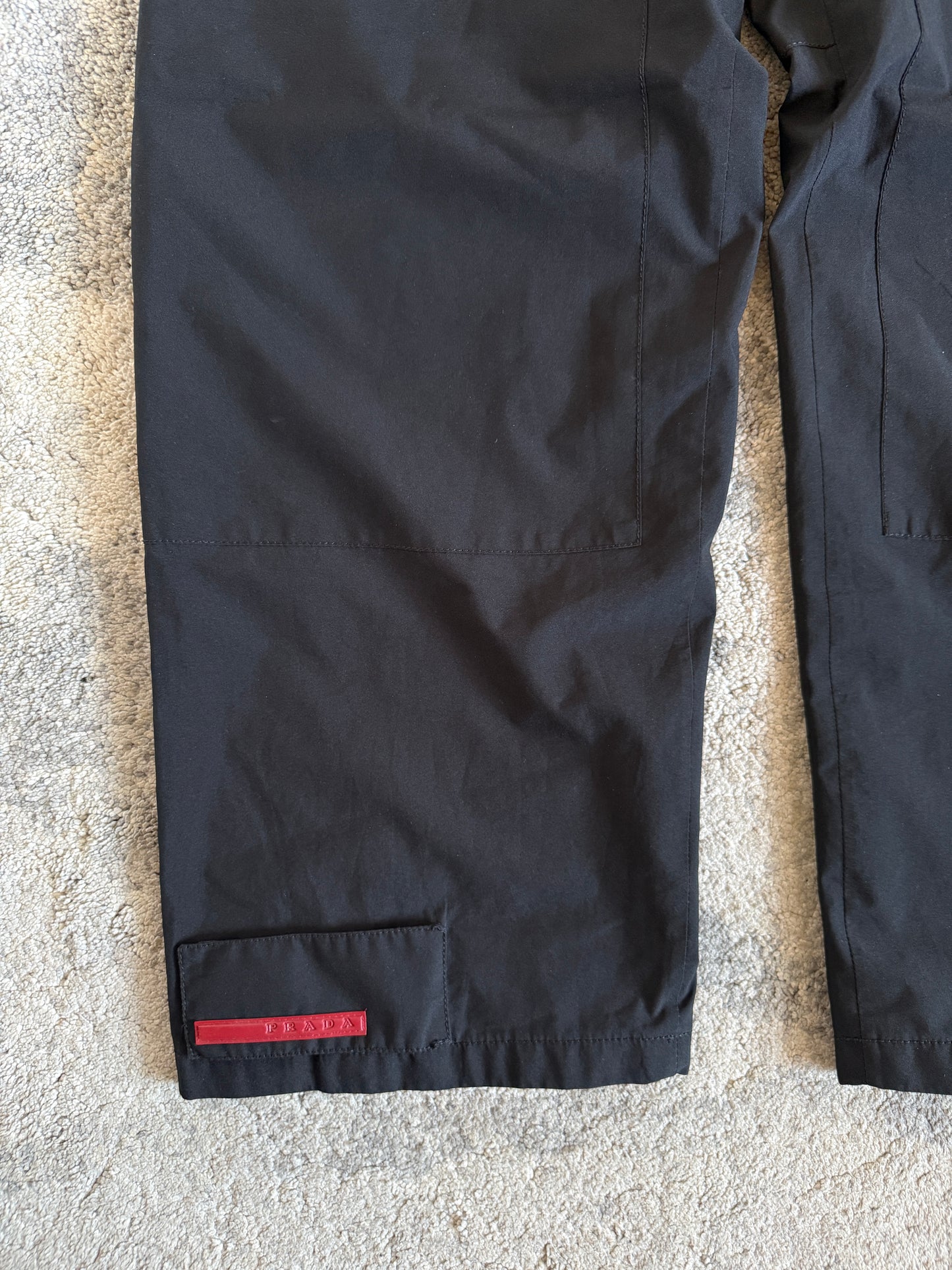 Prada 2000’s gore-tex double knee pants
