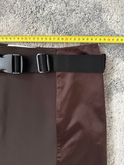 Miu Miu FW1999 buckle skirt