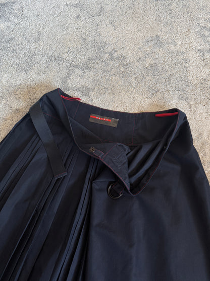 Prada 2000’s cotton pleated skirt