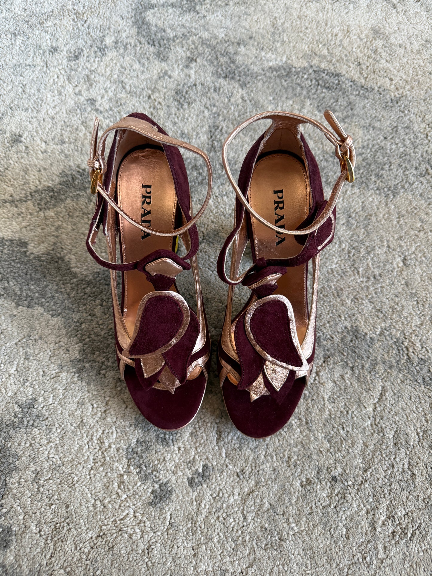Prada SS2008 fairy leather heels
