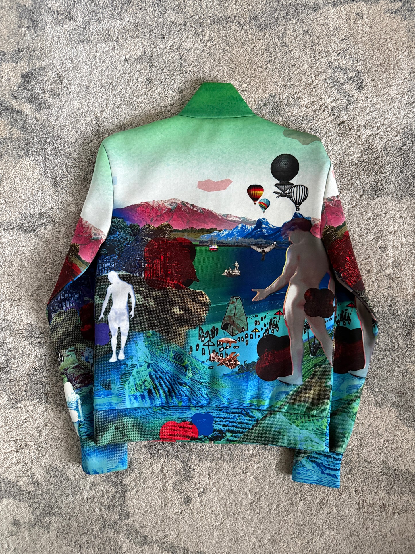 Prada SS2019 psychedelic print jacket