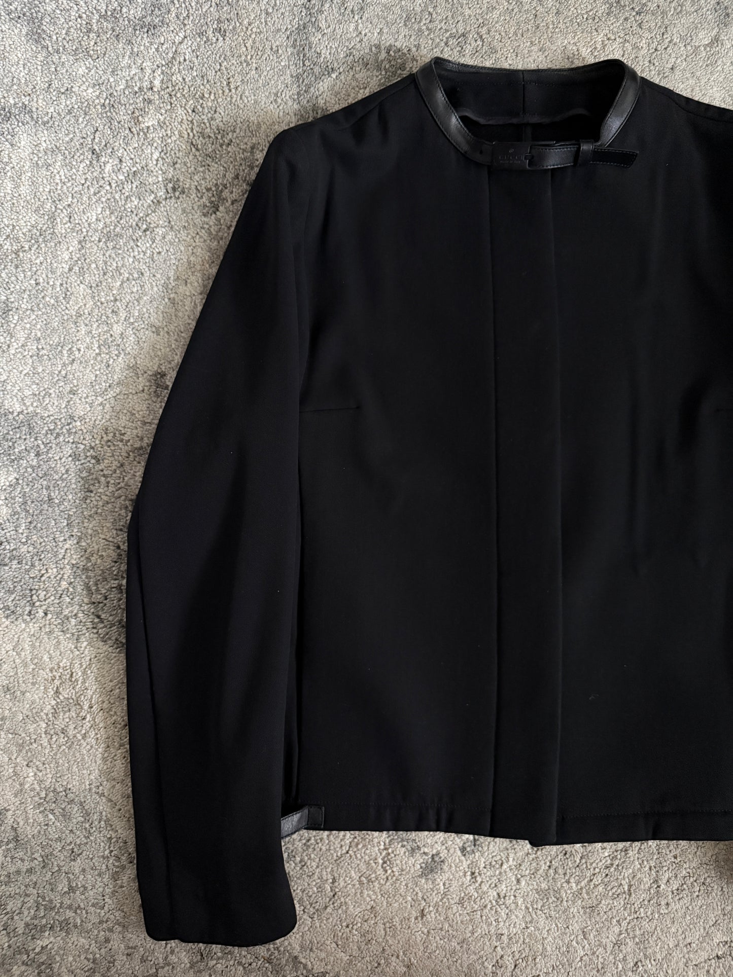 Gucci FW1999 wool belt jacket