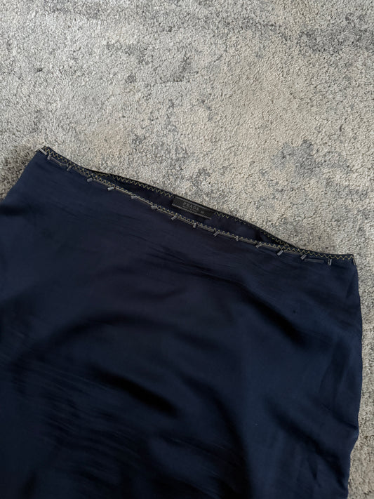 Prada SS1997 silk skirt