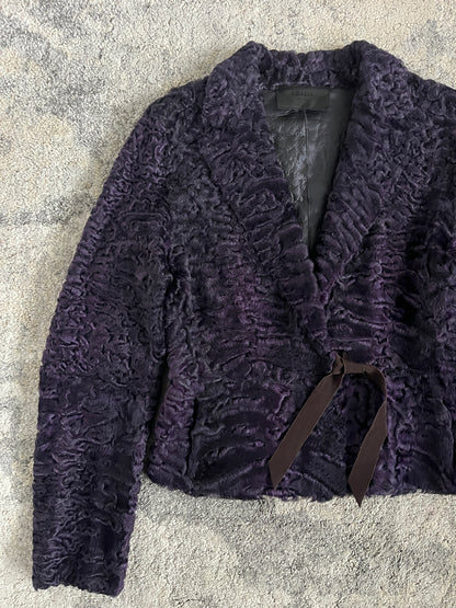Prada FW2000 astrakan fur jacket
