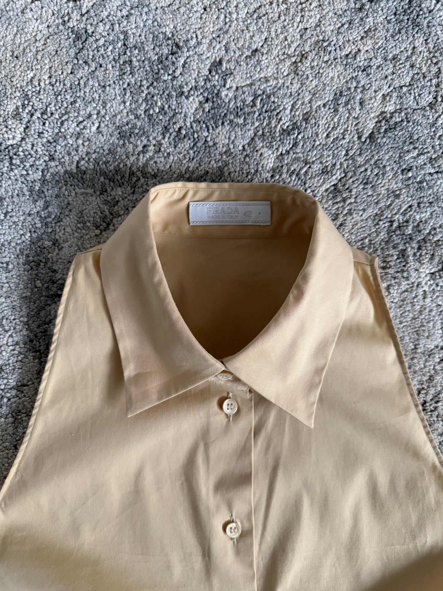 Prada SS2000 cotton & elasthane top