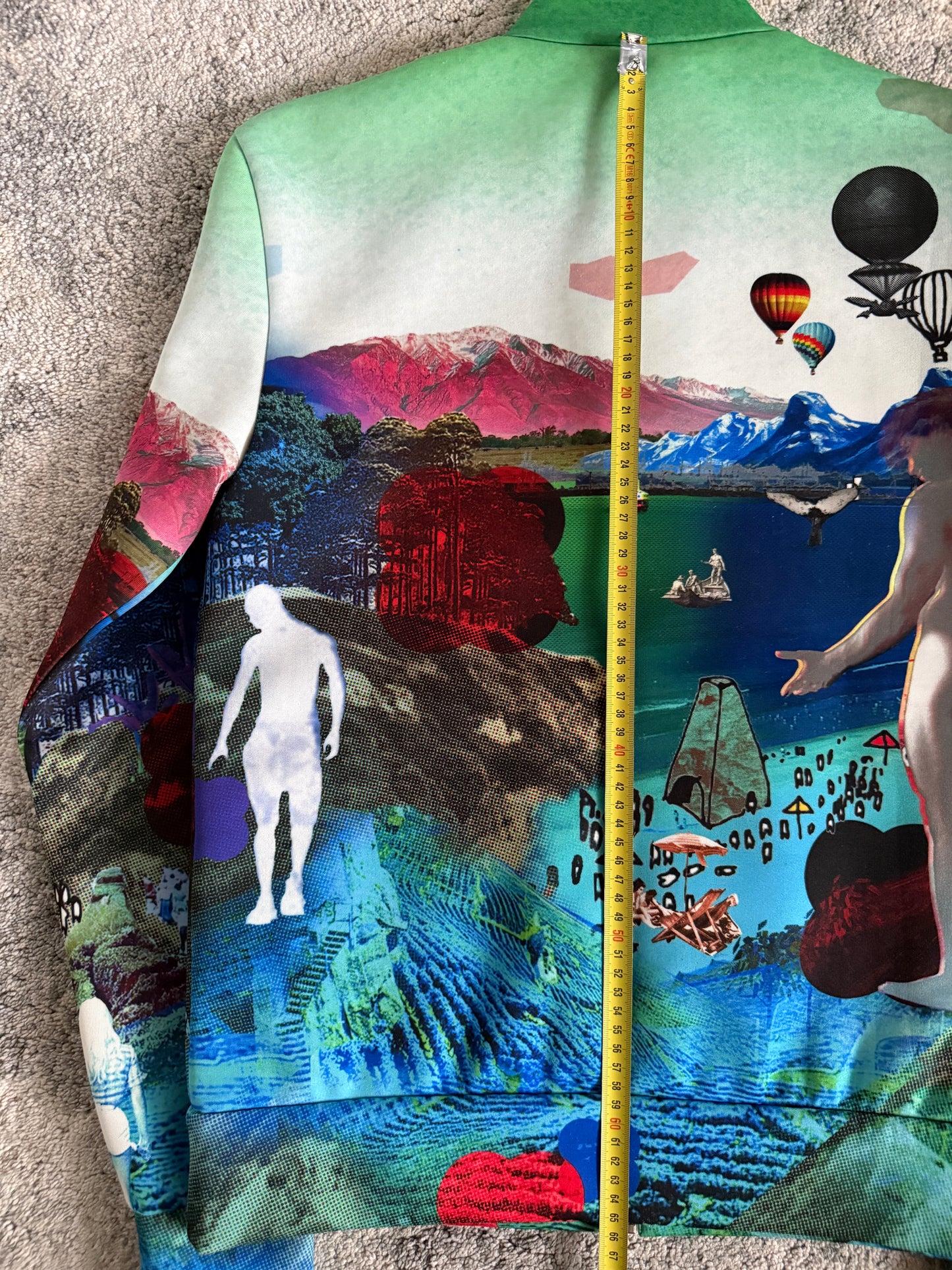 Prada SS2019 psychedelic print jacket