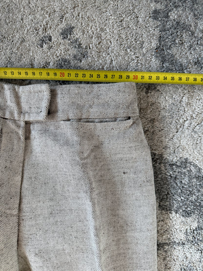 Prada SS1999 linen & cotton capri