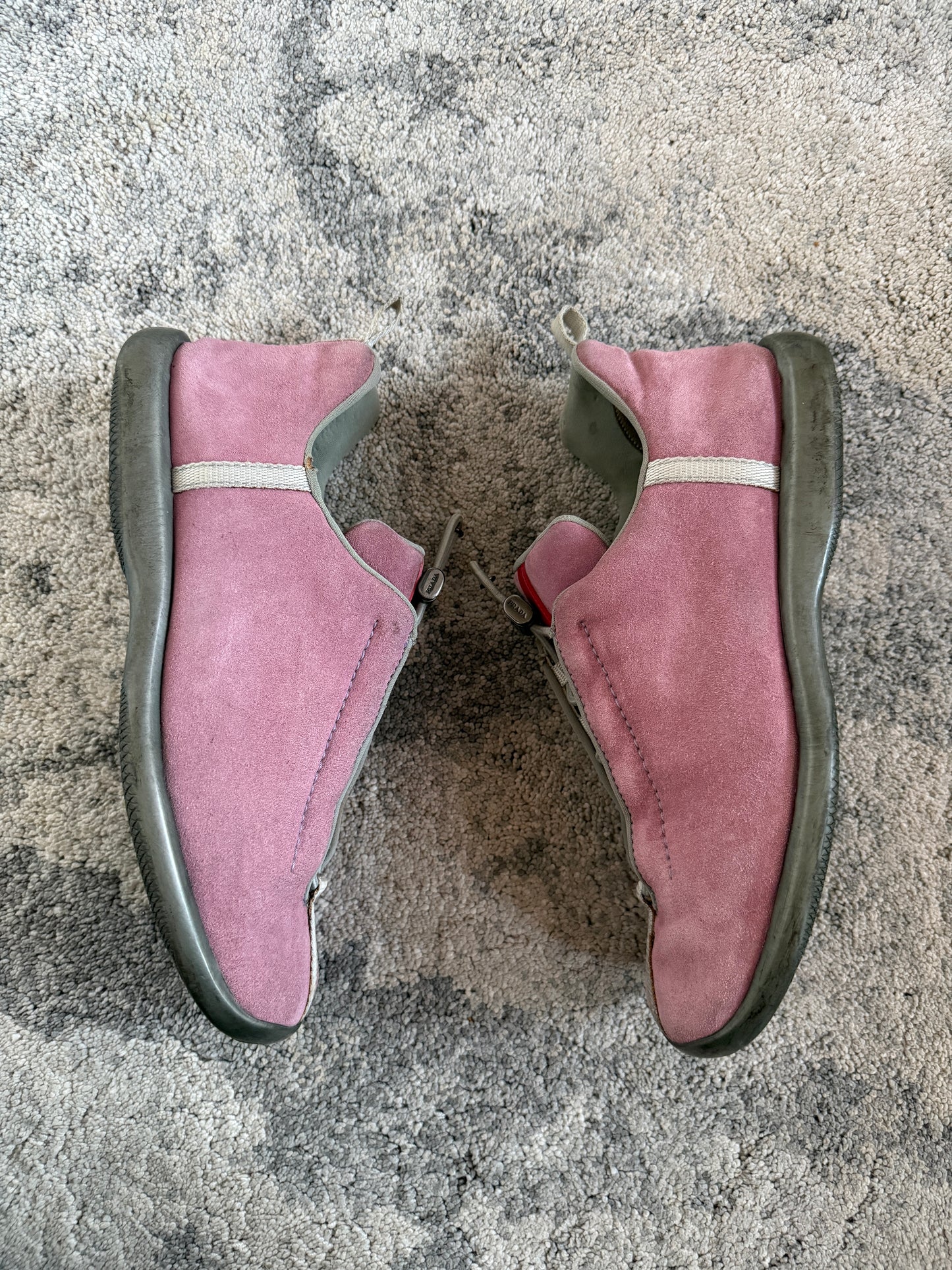 Prada SS2000 suede trainers