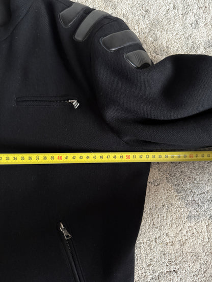 Prada FW1999 wool shoulder pads jacket