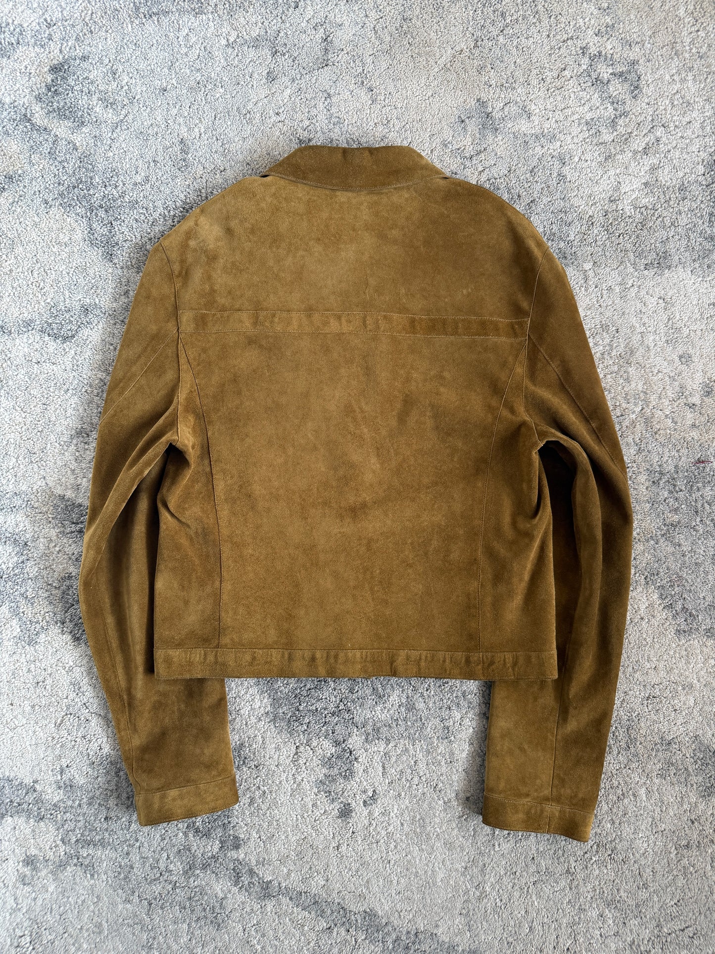 Miu Miu SS1999 suede leather jacket
