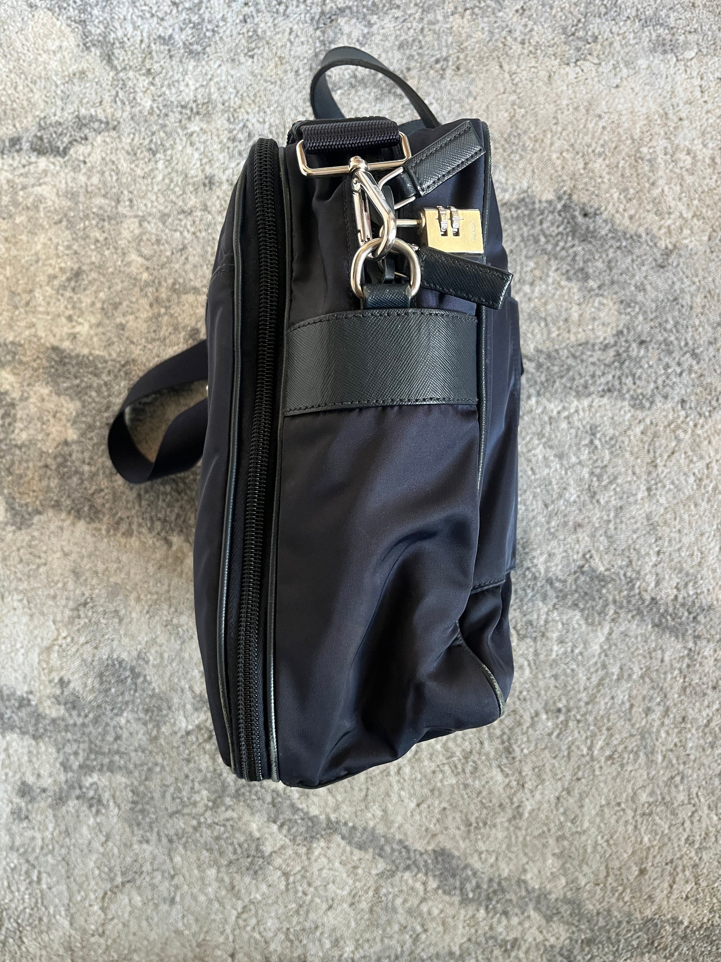 Prada 2010’s nylon briefcase bag