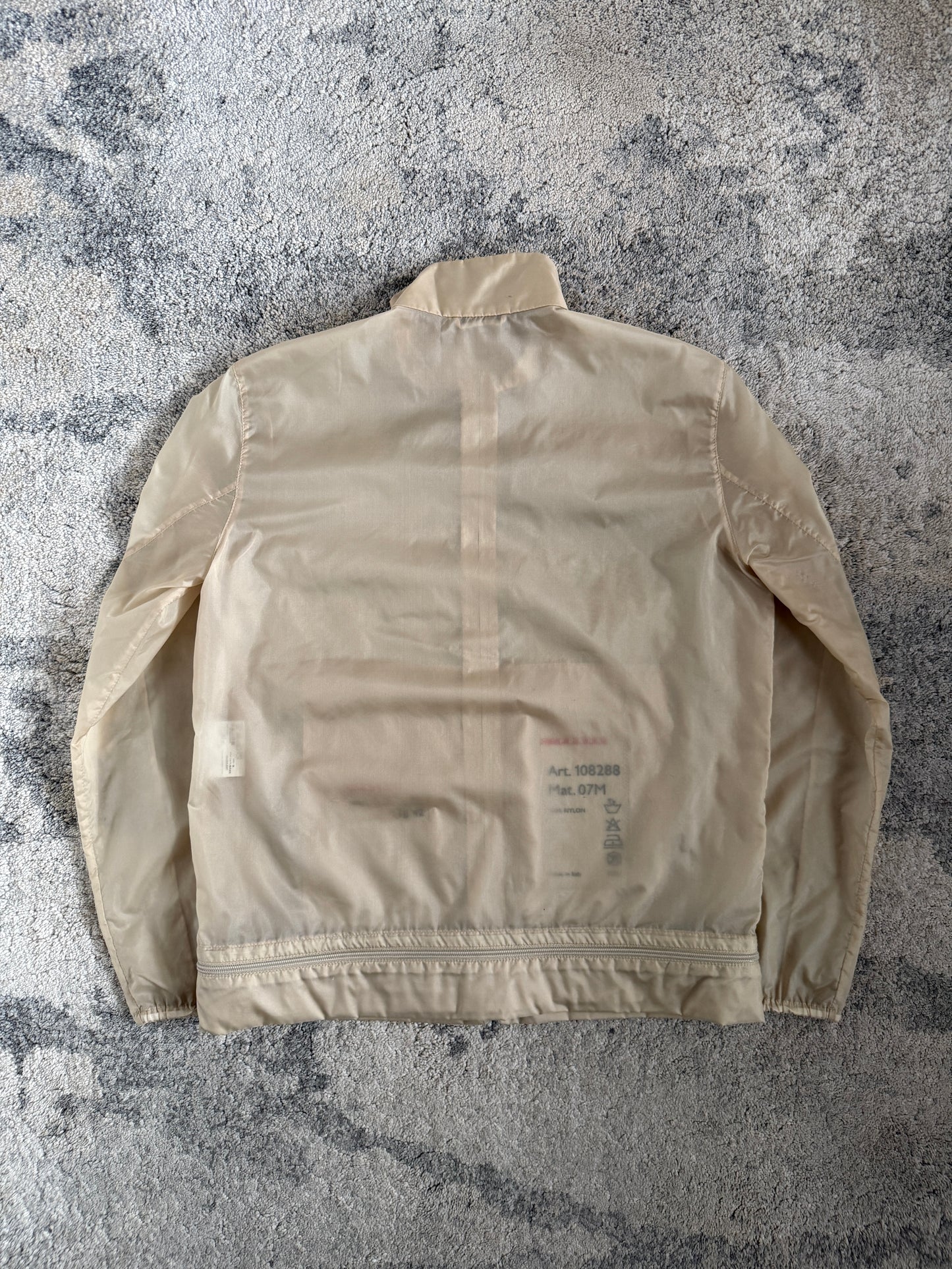 Prada SS2000 nylon transparent jacket
