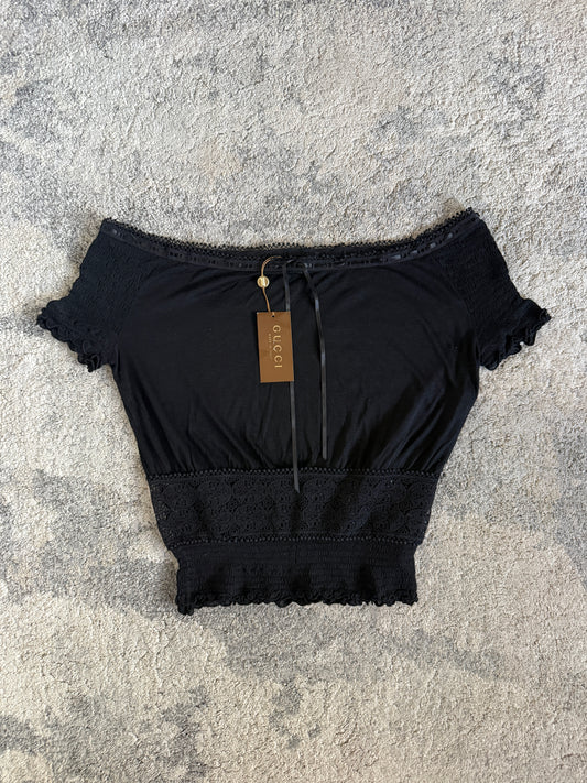 Gucci 2006 viscose & silk top by Frida Giannini