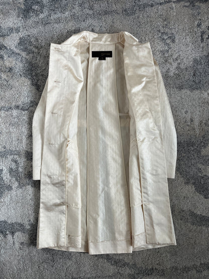 Louis Vuitton 2000’s silk monogram long coat