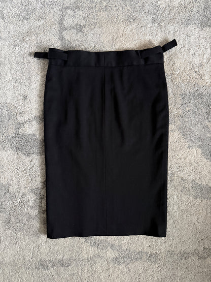 Gucci FW1998 wool tailored skirt by Tom Ford