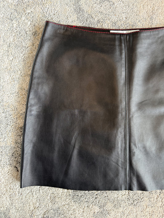 Miu Miu 2000’s leather skirt
