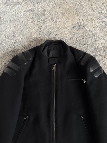 Prada FW1999 wool shoulder pads jacket