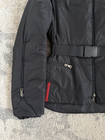 Prada 1999 technical padded nylon jacket