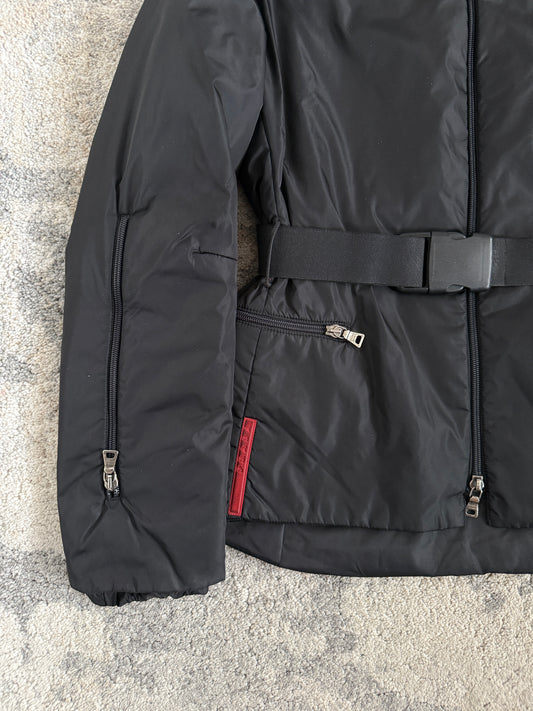 Prada 1999 technical padded nylon jacket