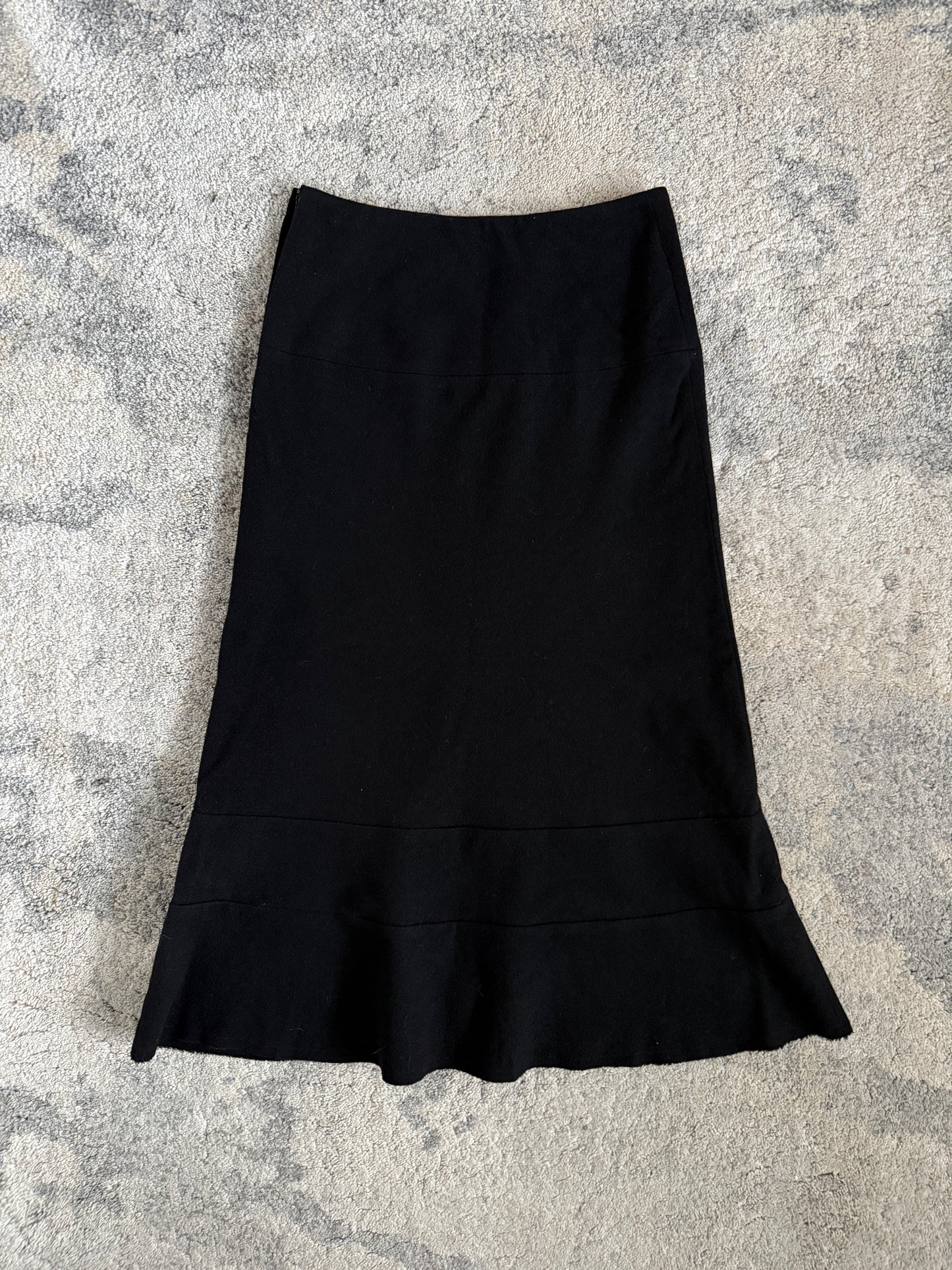 Comme Des Garçons Tricot 2000 wool long skirt