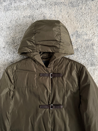 Prada FW1999 nylon padded long coat