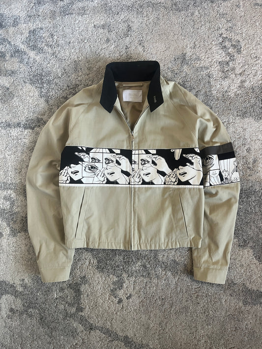Prada SS2018 comics cotton jacket