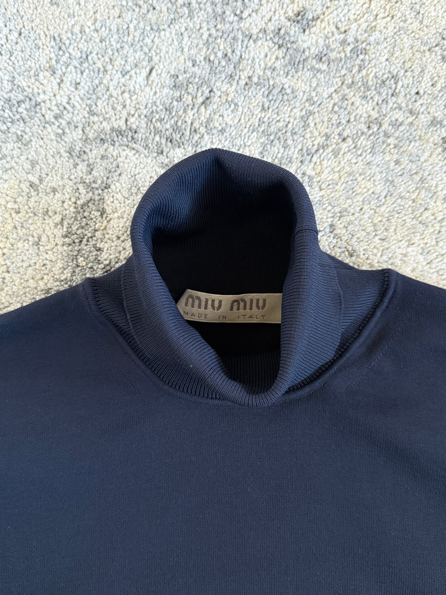 Miu Miu 1990’s nylon turtleneck