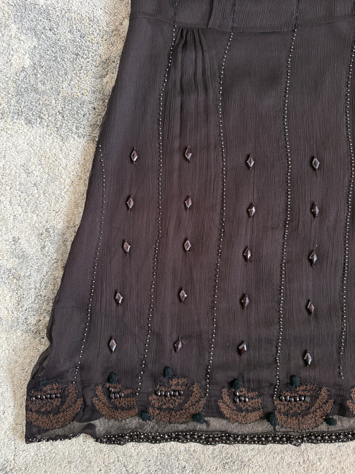 Louis Vuitton 2000’s silk baby doll dress