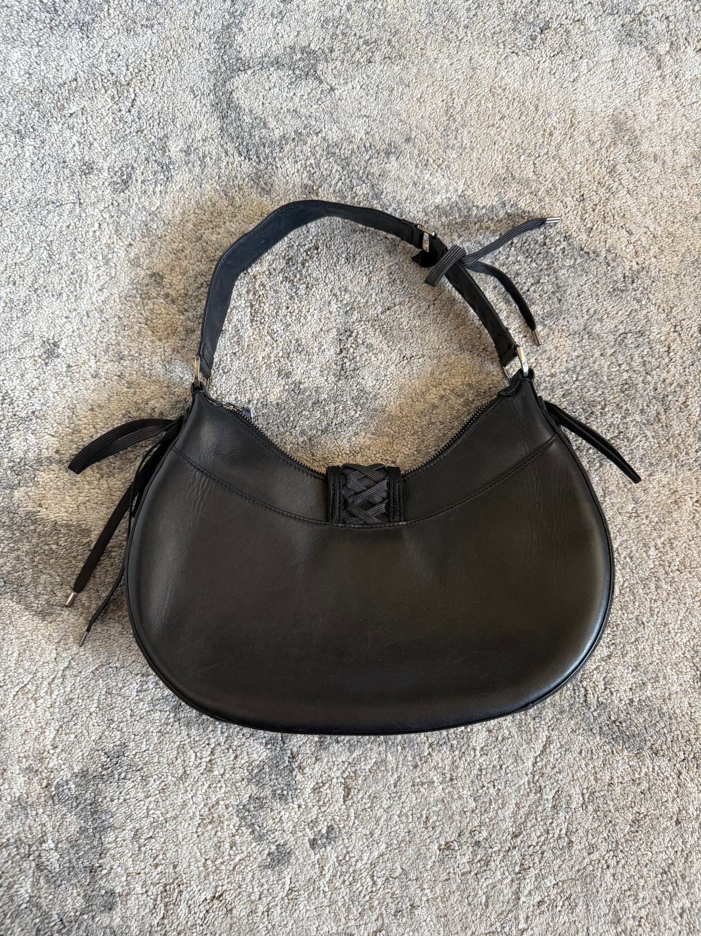 Dior FW2002 corset leather bag