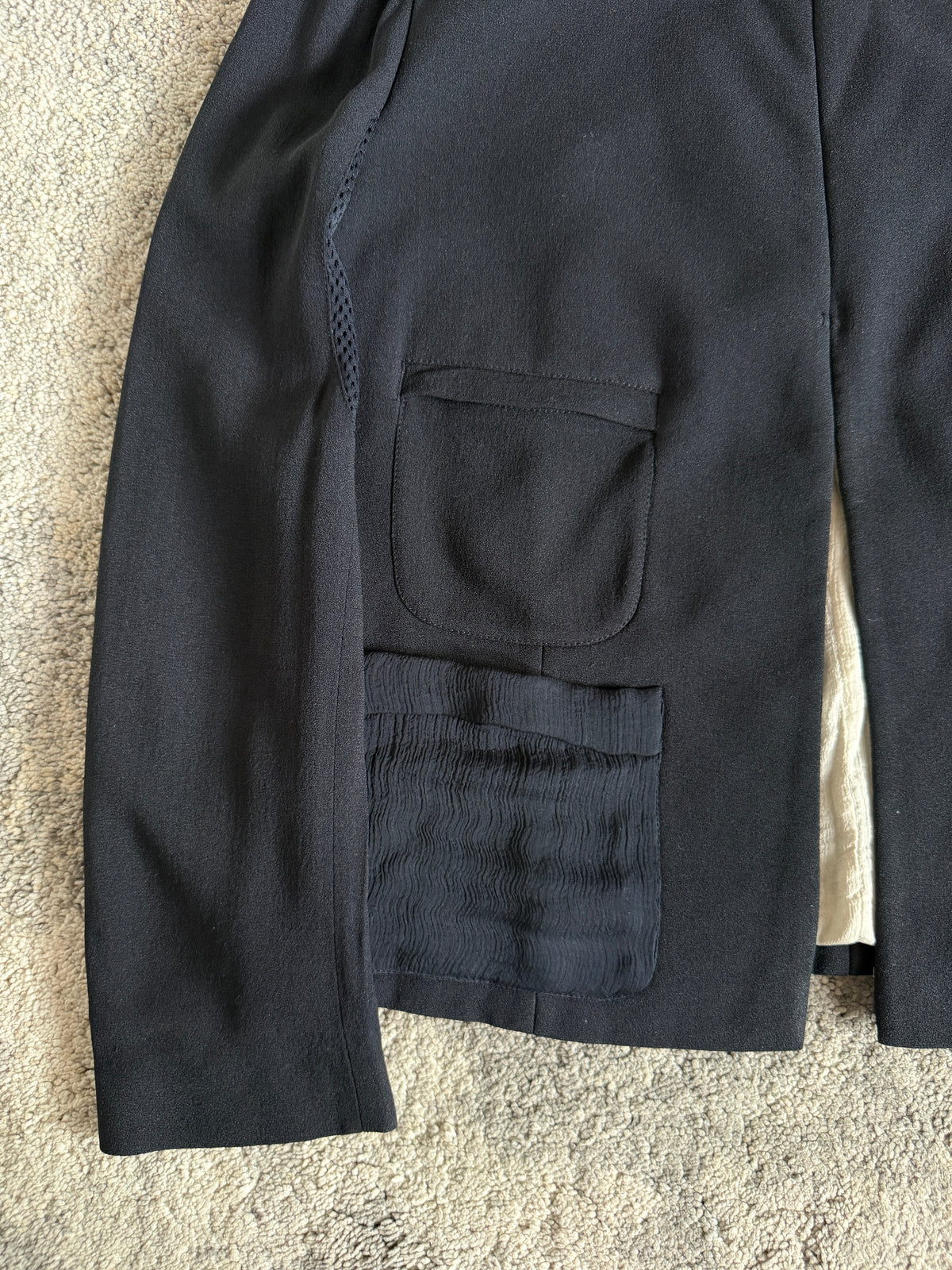 Prada SS2000 acrylic & viscose jacket