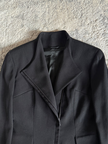 Gucci FW1999 asymetric wool jacket by Tom Ford