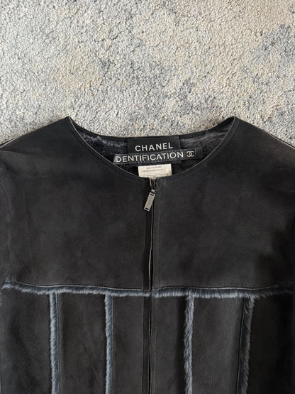 Chanel FW1999 shearling jacket