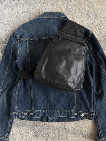 Miu Miu 1999 leather sling bag