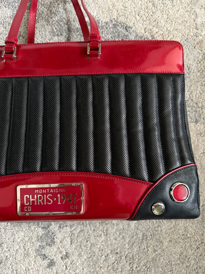 Dior FW2002 Cadillac leather bag