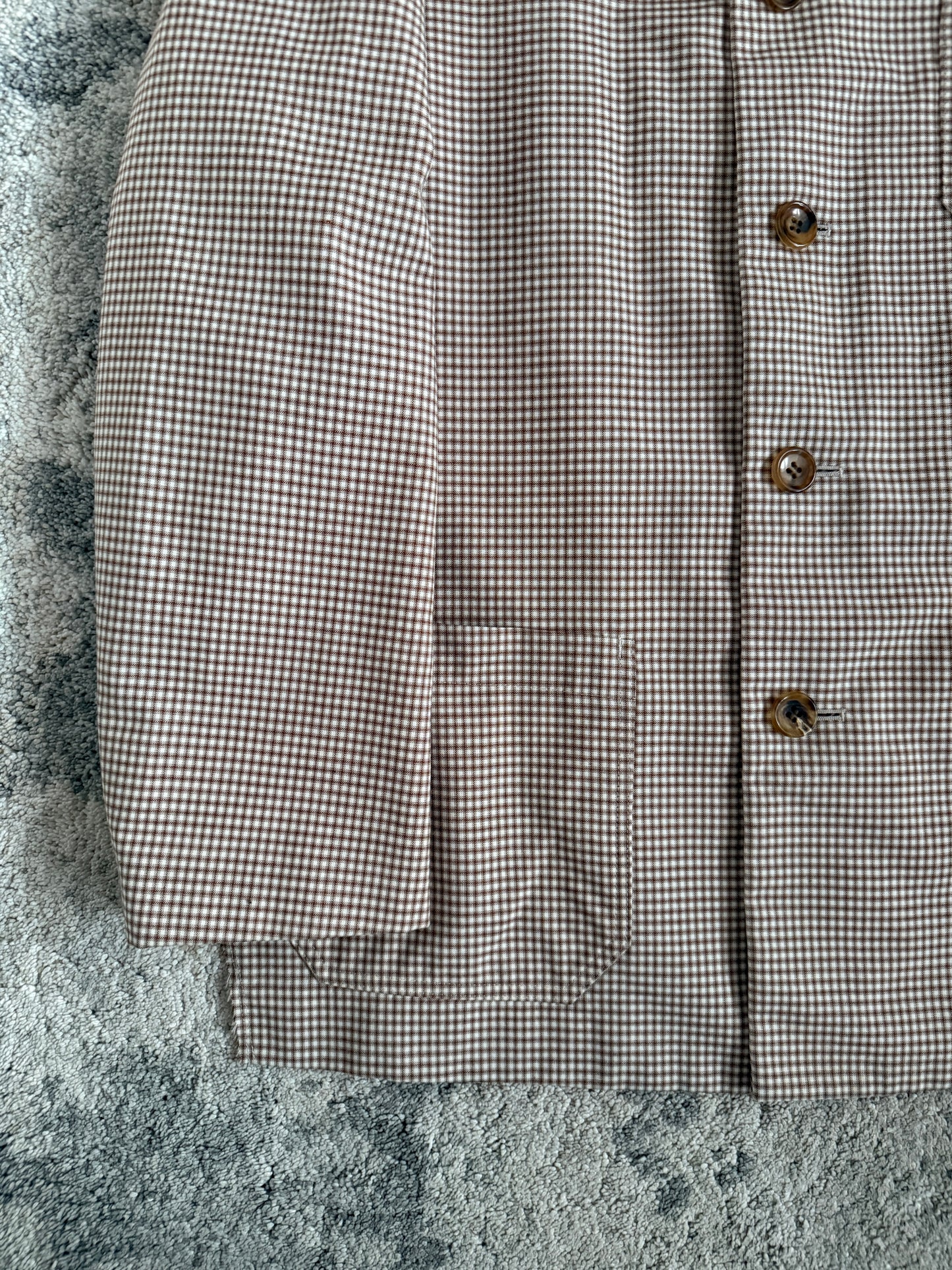 Comme des garçons H+ SS2002 polyester & wool jacket