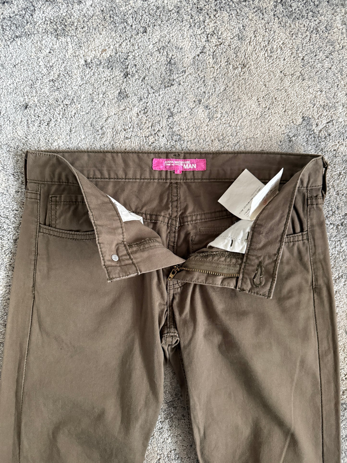 Junya Watanabe 2004 skinny pants