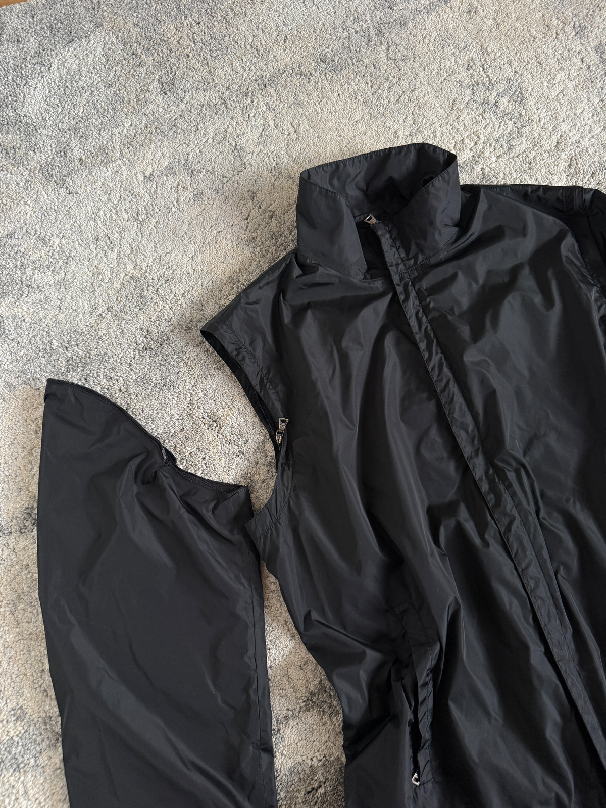 Prada 2000’s nylon jacket convertible