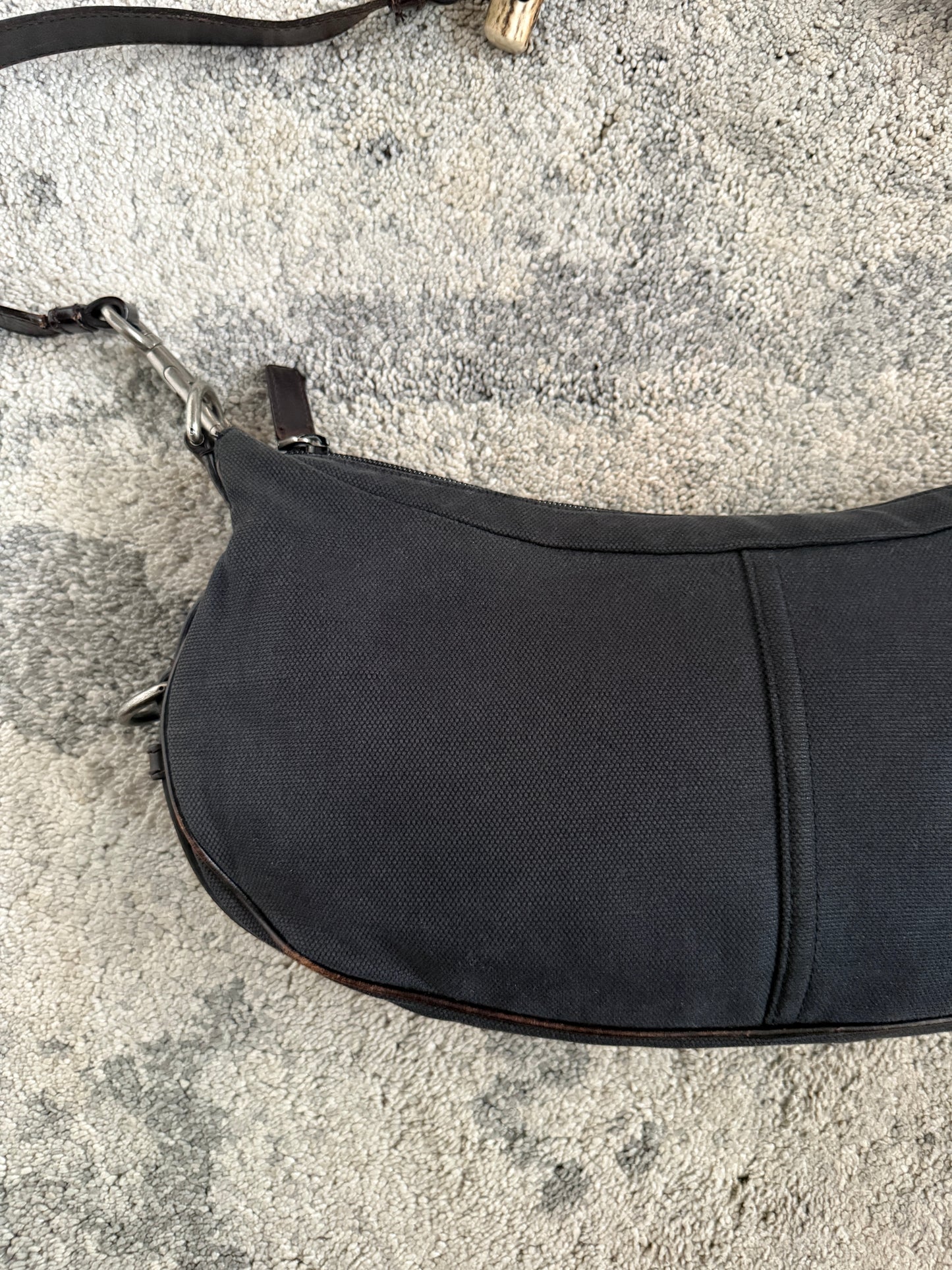 Yves Saint Laurent 2002 Mombasa cotton crossbody bag