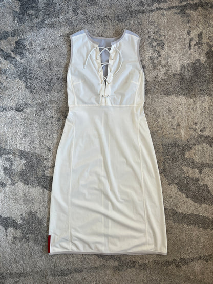 Prada SS1999 nylon & mesh dress
