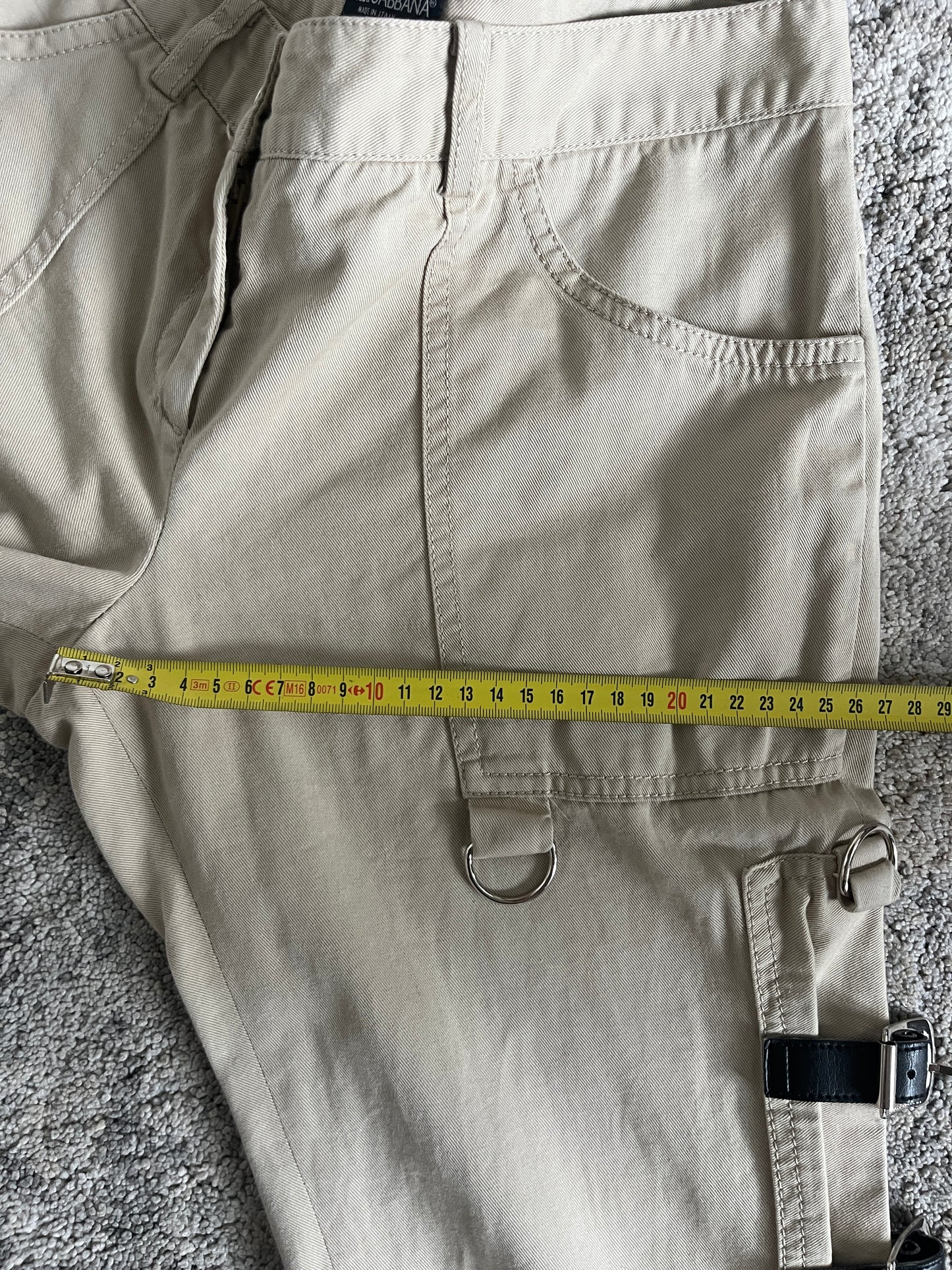 Dolce & Gabbana SS2003 SEX bondage pants