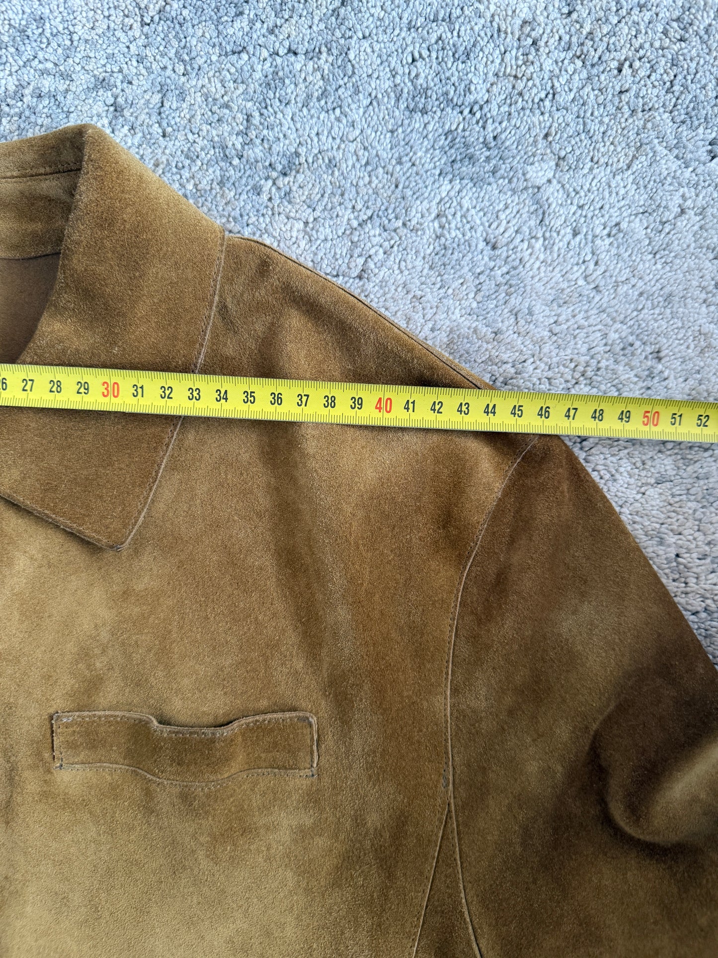 Miu Miu SS1999 suede leather jacket