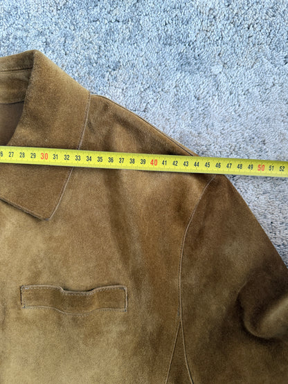 Miu Miu SS1999 suede leather jacket