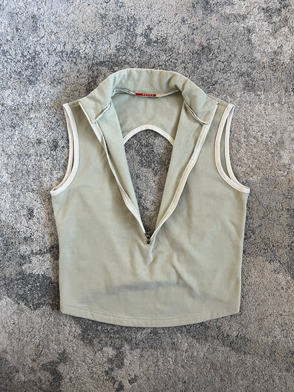 Prada FW1999 fleece vest