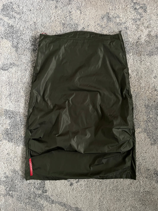 Prada 1999 light nylon skirt
