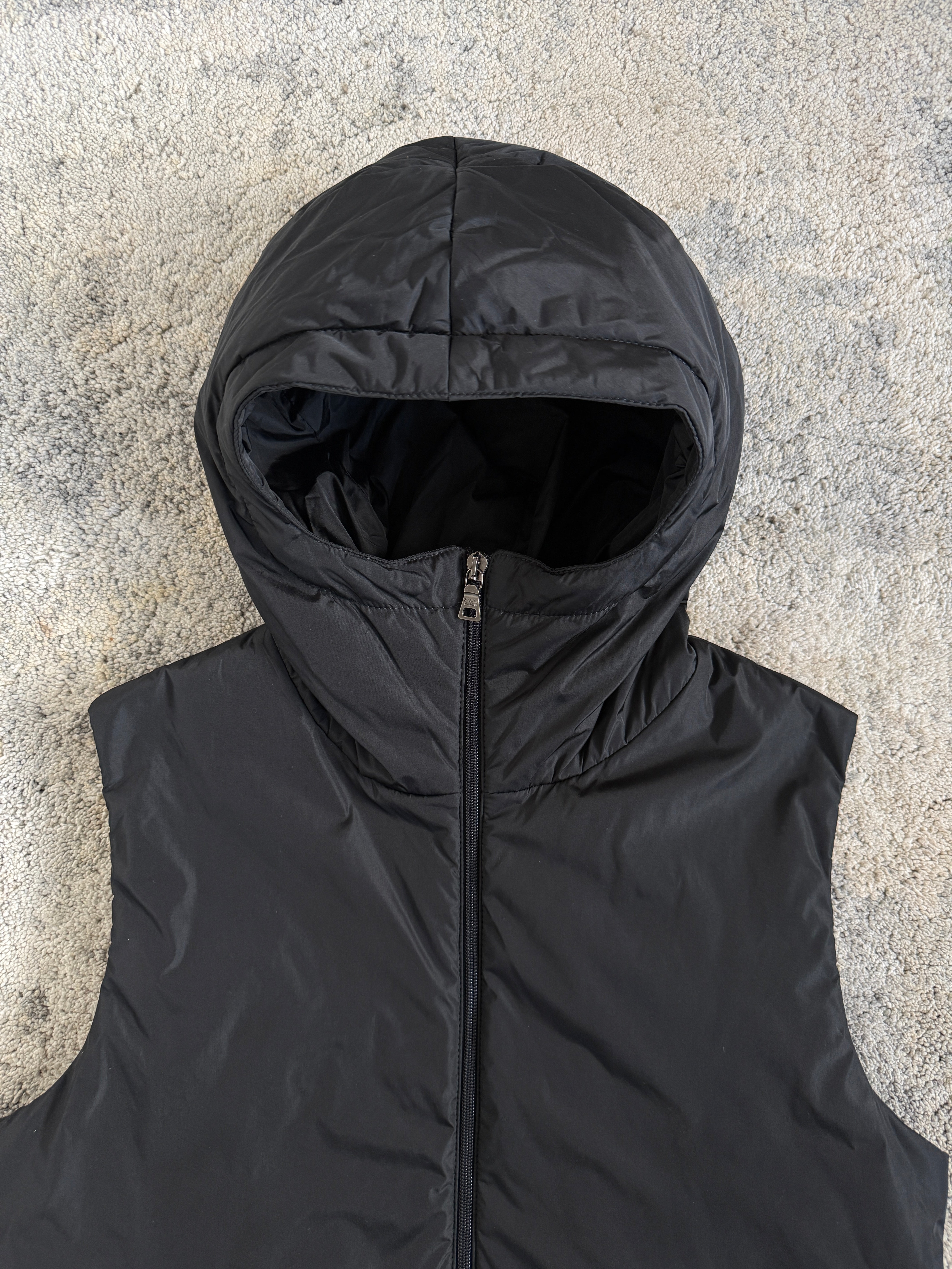 Prada FW1999 nylon padded convertible vest – Grain De Sell